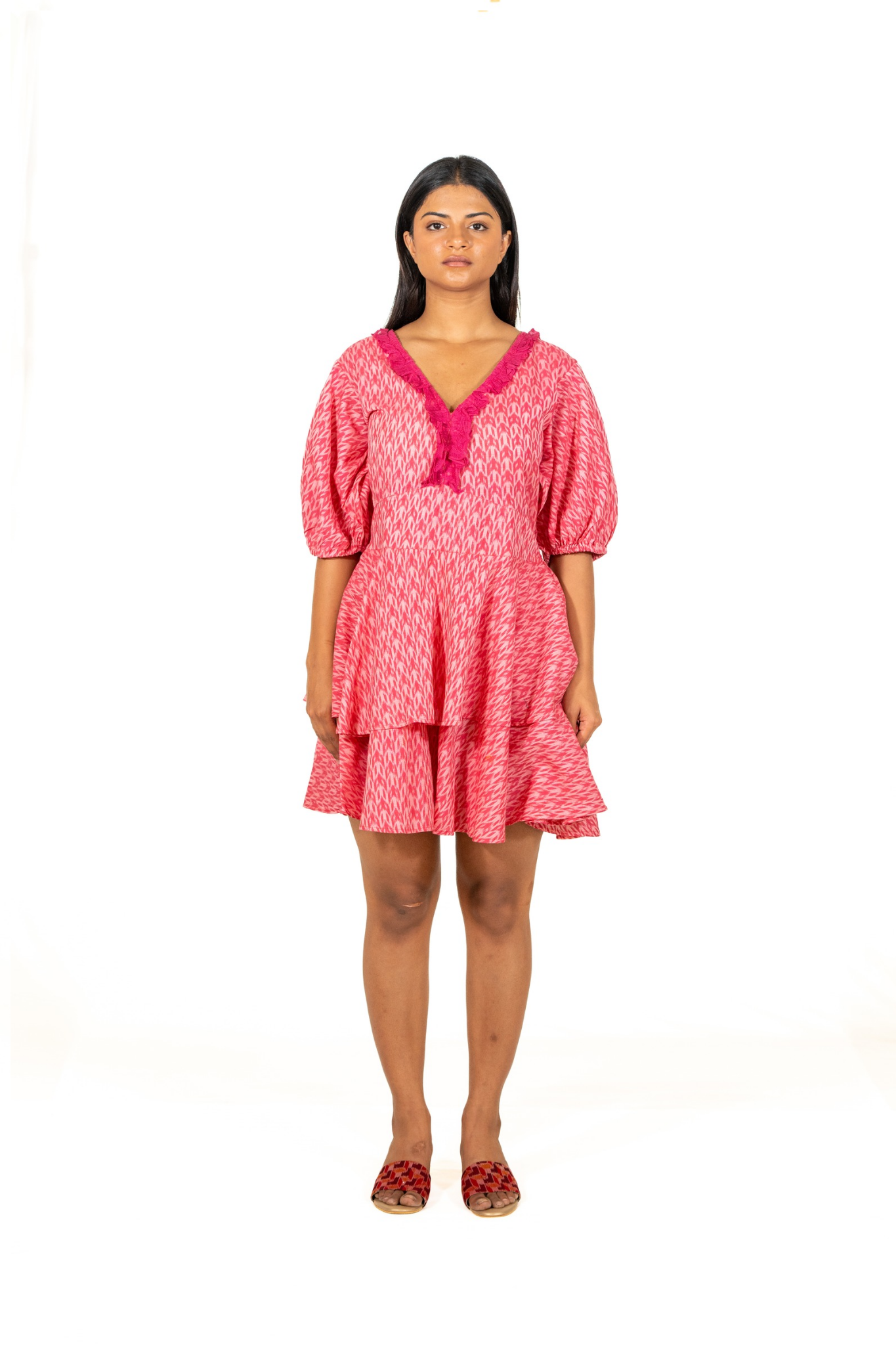 Light and Dark Pink Bandhav