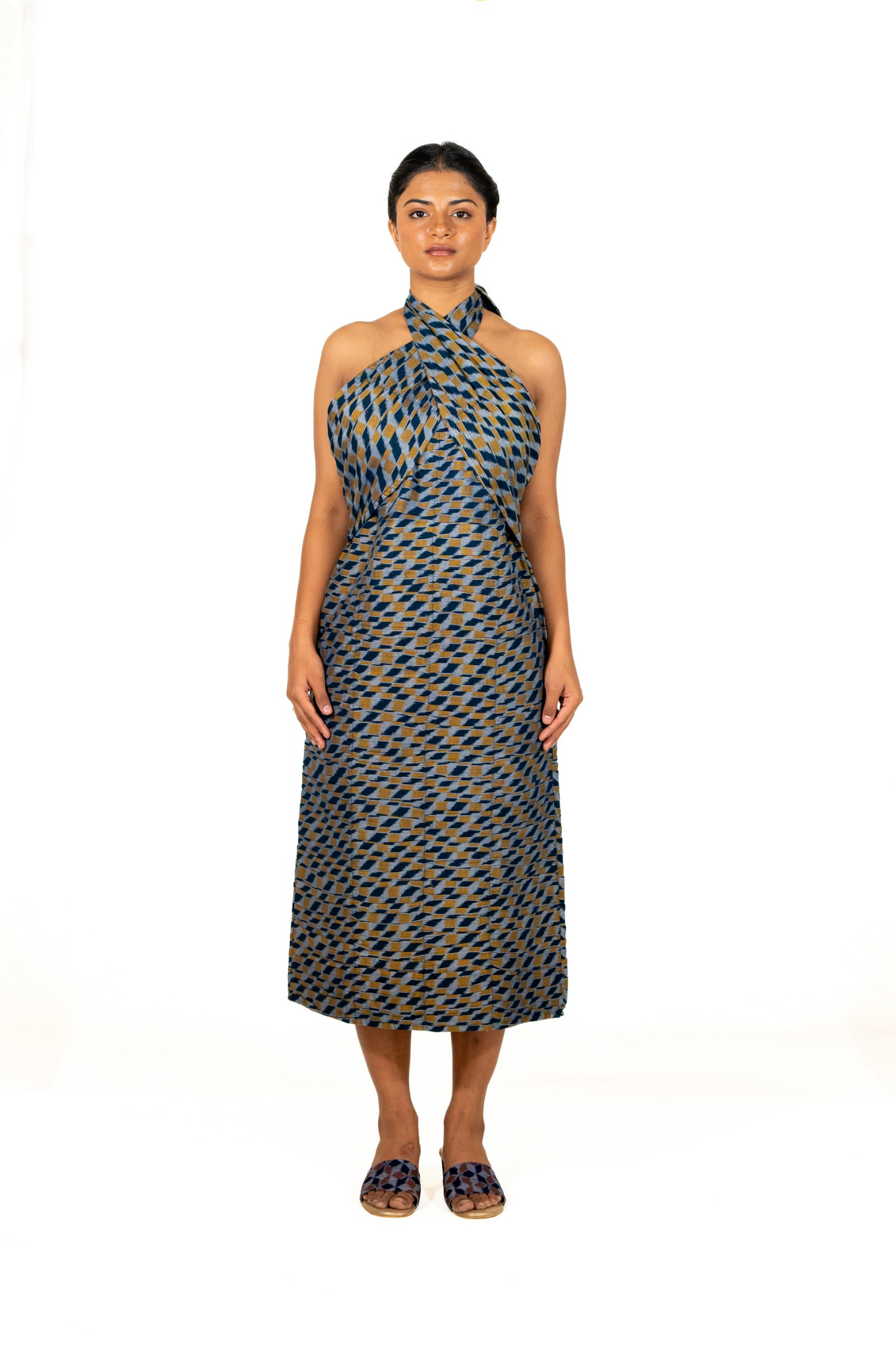 Blue & Yellow 3D Bandhav