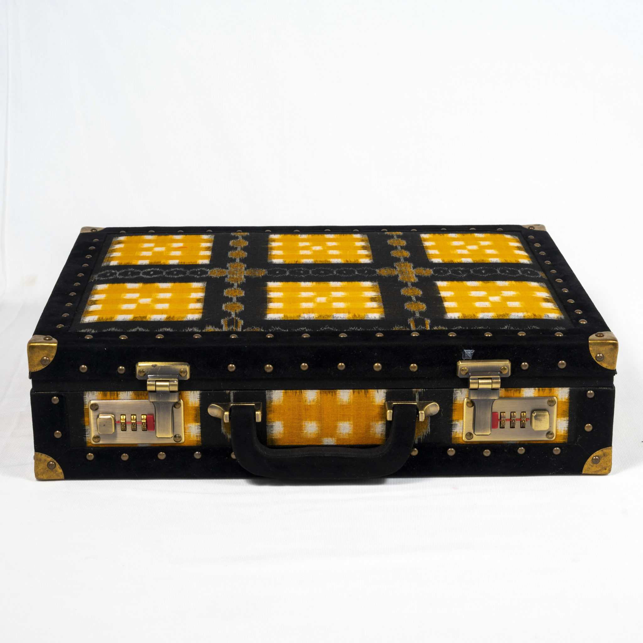 Black & Yellow Checked