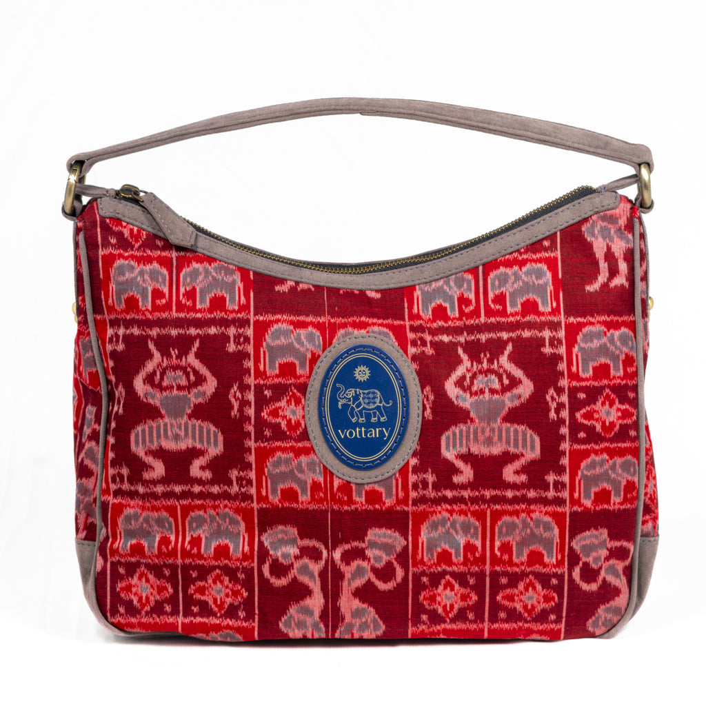 Red Tribal Dance & Elephant