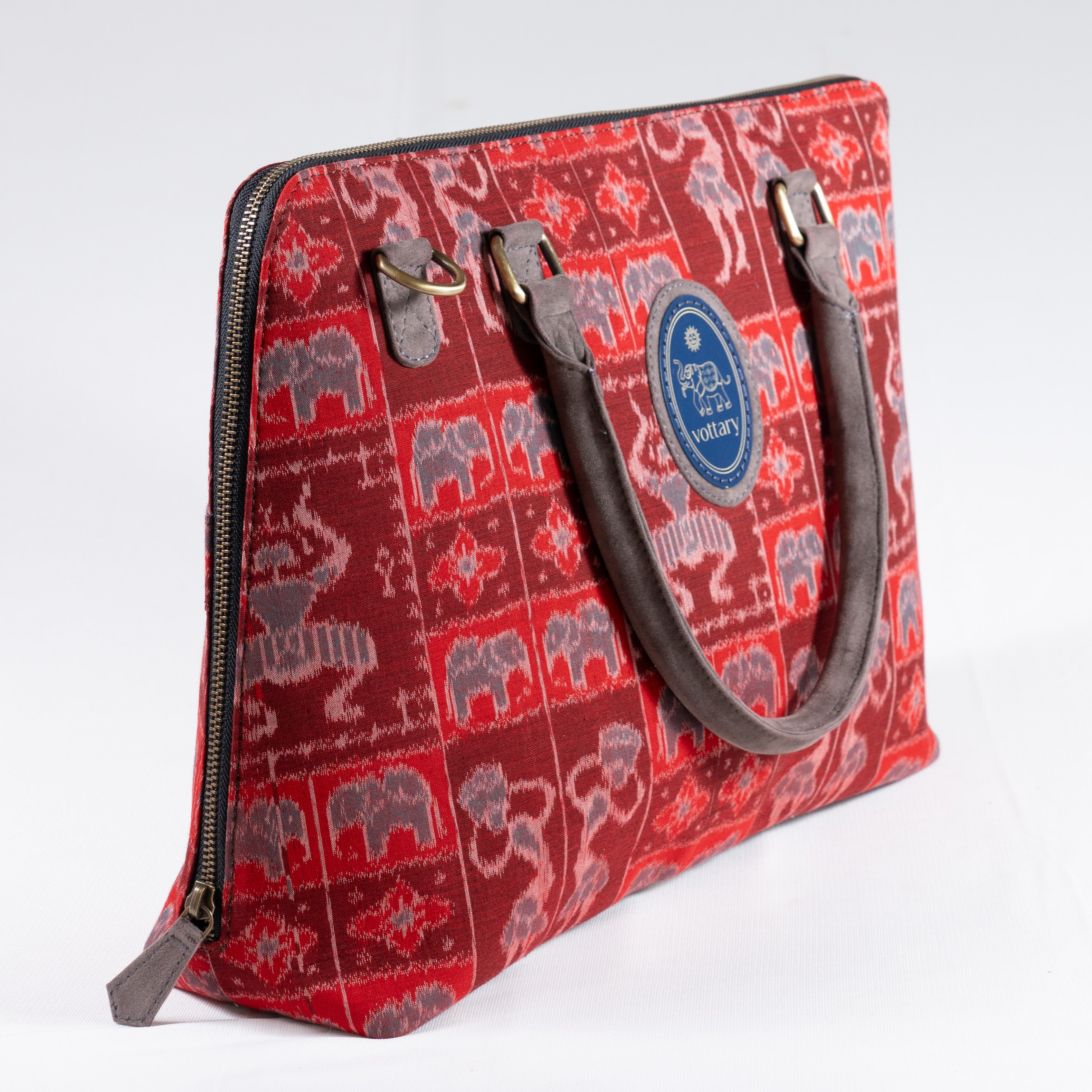 Red Tribal Dance & Elephant