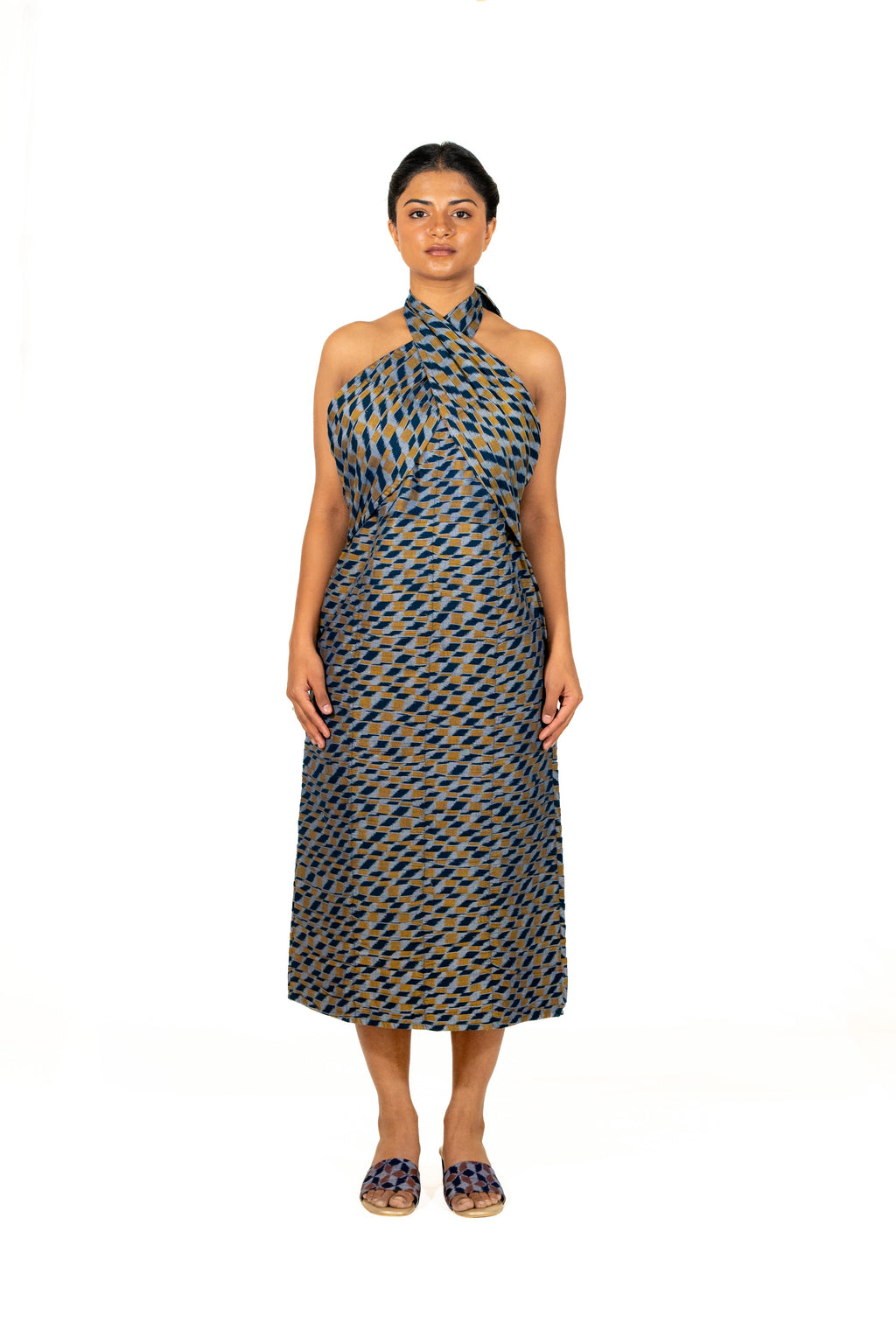Iris Halter Dress